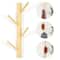 NEX™ 4-Hook Natural Wood Wall Mounted Tree Branch Coat Rack